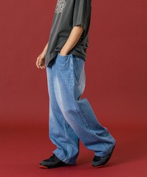 XLARGE | WASHED BAGGY DENIM PANTS(デニムパンツ)
