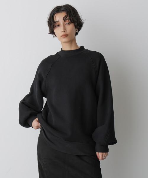 セール】「STEVELOUR」フラッフィースタンドプルオーバー（スウェット