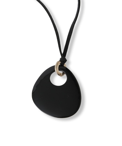 LAUTREAMONT（ロートレアモン）の「ルナモチーフネックレス（ネックレス・レディース・ブラック・FREE）」の5枚目の写真