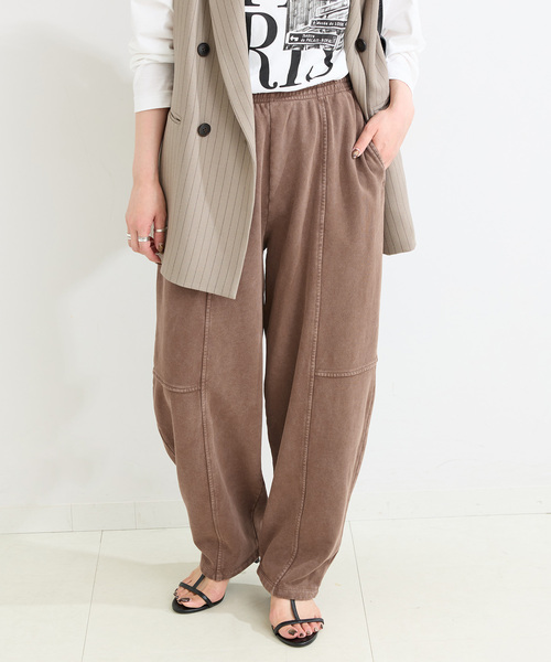 ウォッシャブル / 裏毛カーブパンツ（その他パンツ）｜B.C STOCK（ベー