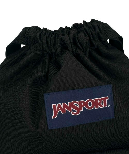 JANSPORT(ジャンスポーツ)の「【JANSPORT】DRAW SACK(バックパック/リュック・レディース・ブラック・FREE)」の8枚目の写真
