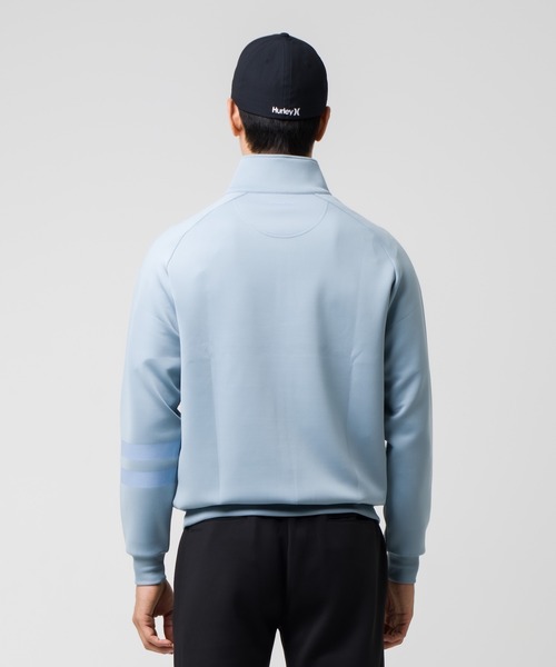 Hurley （ハーレー）の「【Hurley/ハーレー】ハーフジップスウェット　ゴルフ　ファントム　ストレッチ　吸水速乾　PHANTOM SWEAT LITE HALF ZIP（スウェット・メンズ・ホワイト/ブラック/グレー/グレー系その他・SMALL/LARGE/MEDIUM/X-LARGE）」の12枚目の写真