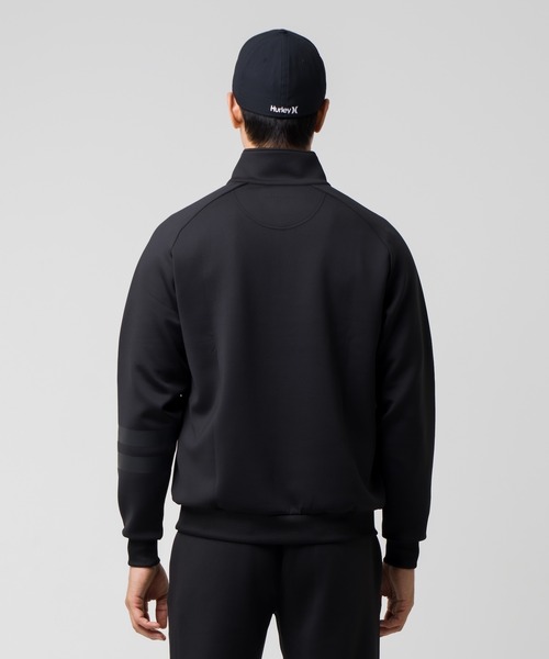 Hurley （ハーレー）の「【Hurley/ハーレー】ハーフジップスウェット　ゴルフ　ファントム　ストレッチ　吸水速乾　PHANTOM SWEAT LITE HALF ZIP（スウェット・メンズ・ホワイト/ブラック/グレー/グレー系その他・SMALL/LARGE/MEDIUM/X-LARGE）」の7枚目の写真