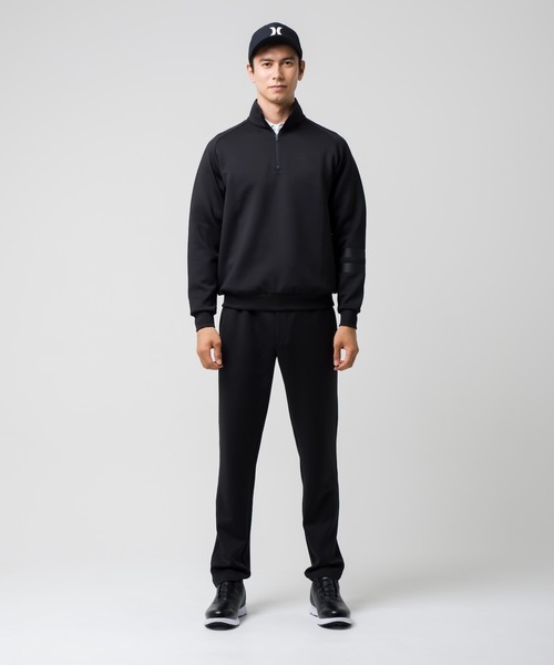 Hurley （ハーレー）の「【Hurley/ハーレー】ハーフジップスウェット　ゴルフ　ファントム　ストレッチ　吸水速乾　PHANTOM SWEAT LITE HALF ZIP（スウェット・メンズ・ホワイト/ブラック/グレー/グレー系その他・SMALL/LARGE/MEDIUM/X-LARGE）」の8枚目の写真