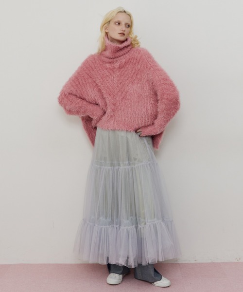 NEW Giselle 'ボリュームチュールスカート'（スカート）｜LA BELLE
