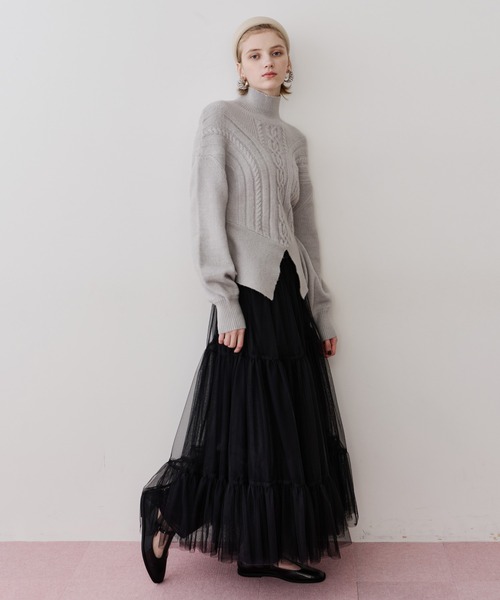 NEW Giselle 'ボリュームチュールスカート'（スカート）｜LA BELLE