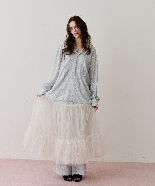 NEW Giselle 'ボリュームチュールスカート'（スカート）｜LA BELLE