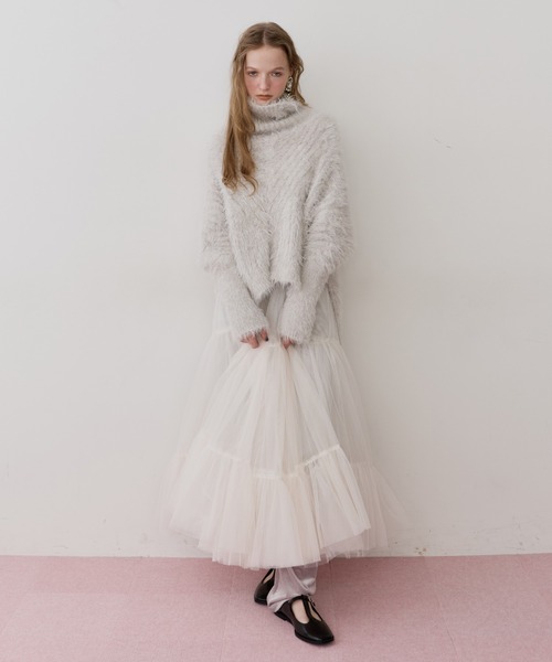 NEW Giselle 'ボリュームチュールスカート'（スカート）｜LA BELLE