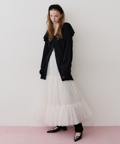 LA BELLE ETUDE(ラベルエチュード)の「NEW Giselle "ボリュームチュールスカート"(スカート・レディース・ホワイト/イエロー/ライトブルー/ブラック・FREE)」の22枚目の写真