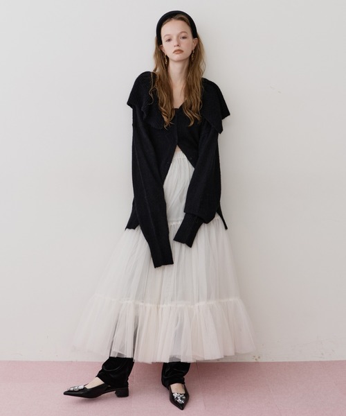 NEW Giselle 'ボリュームチュールスカート'（スカート）｜LA BELLE