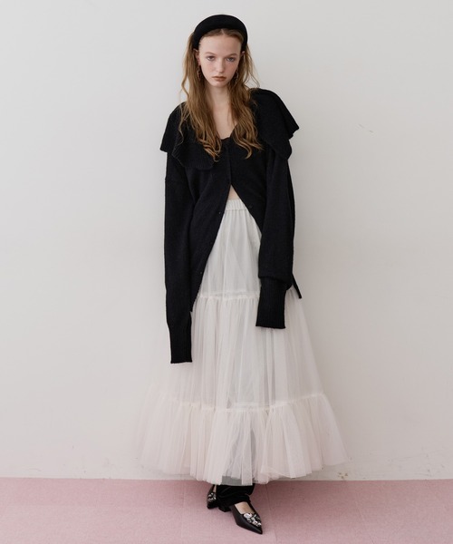 NEW Giselle 'ボリュームチュールスカート'（スカート）｜LA BELLE
