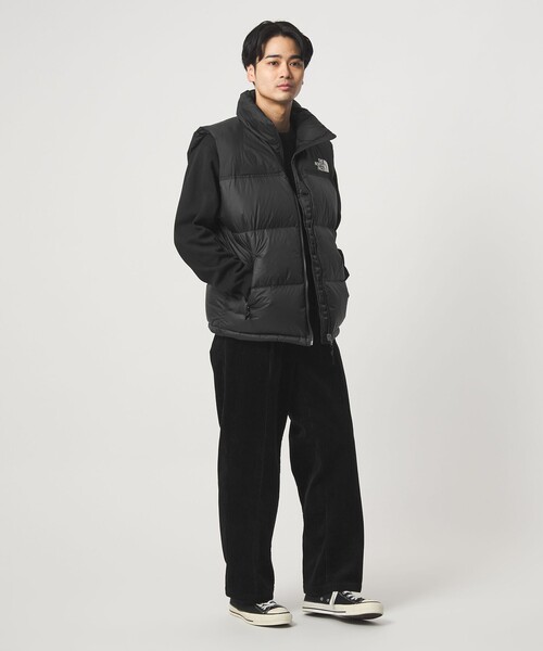 green label relaxing（グリーンレーベルリラクシング）の「コーデュロイ ワイド 1プリーツ W4 ワイドパンツ（その他パンツ・メンズ・ライム/ダークグレー/ブラック/ダークブラウン・S/M/L/XL）」の8枚目の写真