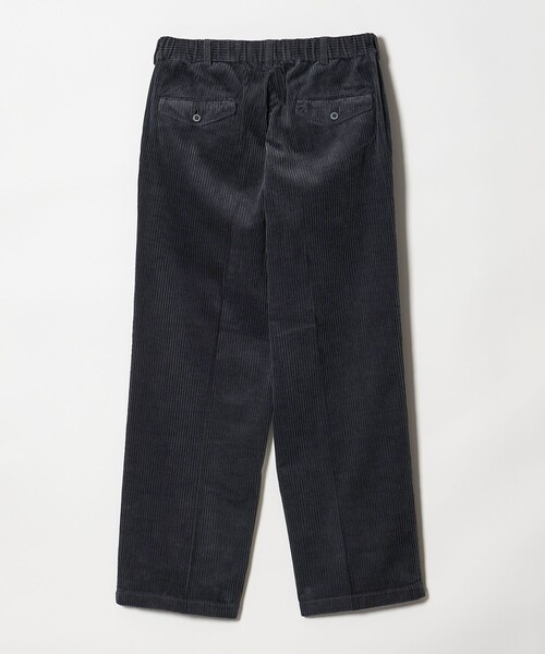 green label relaxing（グリーンレーベルリラクシング）の「コーデュロイ ワイド 1プリーツ W4 ワイドパンツ（その他パンツ・メンズ・ライム/ダークグレー/ブラック/ダークブラウン・S/M/L/XL）」の16枚目の写真
