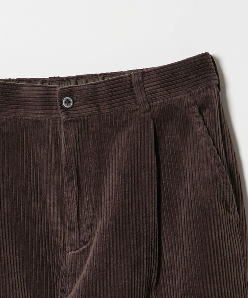 アプレッセ 黒 コーデュロイ ワイドパンツ プリーツ入り サイズ希少４ セール】コーデュロイ ワイド 1プリーツ W4 ワイドパンツ（その他