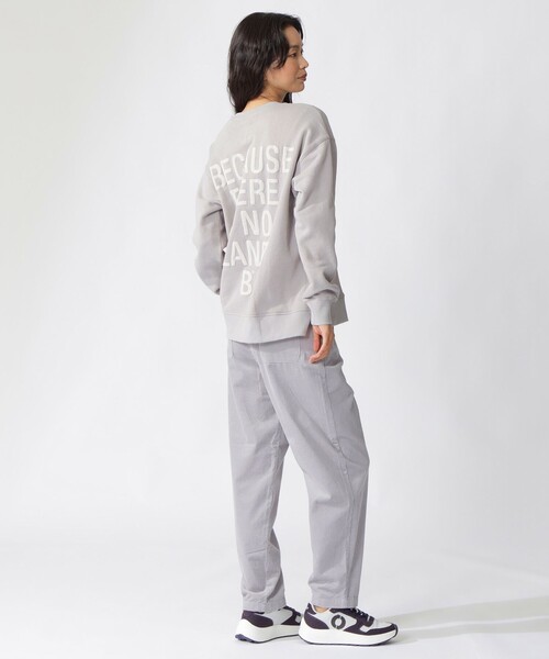 ECOALF（エコアルフ）の「STORM BECAUSE スウェット / STORM SWEATSHIRT WOMAN（スウェット・レディース・グレー系その他・XS/S）」の2枚目の写真
