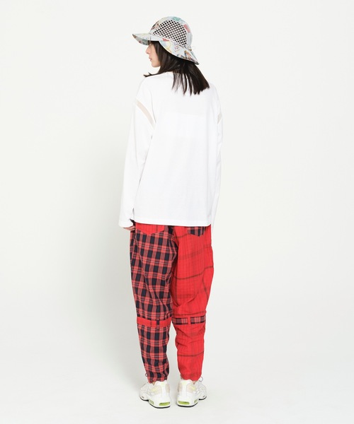 STOF(ストフ)の「ONE-LOVE EMBROI L/S SAMUE T-SHIRT(Tシャツ/カットソー・メンズ・ブラック/ホワイト・S/M)」の6枚目の写真