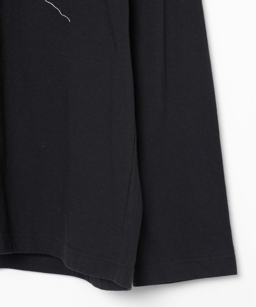 STOF(ストフ)の「ONE-LOVE EMBROI L/S SAMUE T-SHIRT(Tシャツ/カットソー・メンズ・ブラック/ホワイト・S/M)」の11枚目の写真