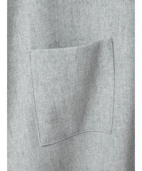 mizuiroind（ミズイロインド）の「mizuiro ind ポケット付きワイドシャツ（シャツ/ブラウス・レディース・ブラック/ライトグレー/ネイビー/グレー・FREE）」の20枚目の写真