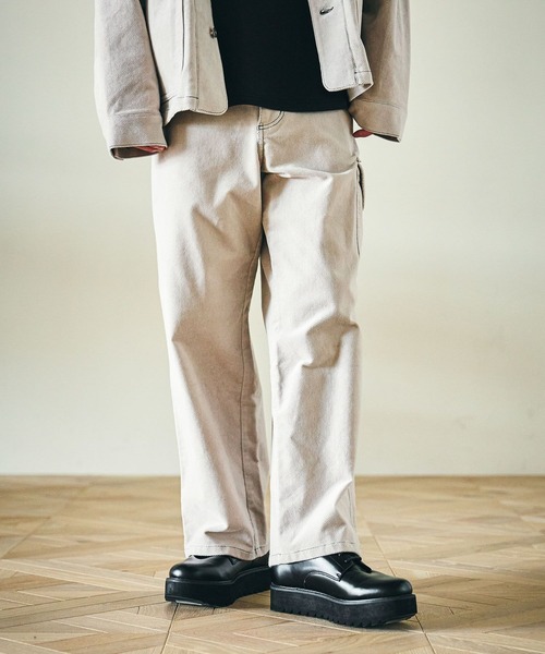 LAKOLE(ラコレ)の「【セットアップ可】ツイルコールワークパンツ / 592200(その他パンツ・メンズ・オフホワイト/ダークブラウン/ネイビー/ブラック・LARGE/MEDIUM)」の7枚目の写真