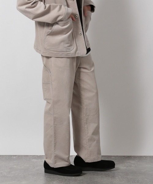 LAKOLE(ラコレ)の「【セットアップ可】ツイルコールワークパンツ / 592200(その他パンツ・メンズ・オフホワイト/ダークブラウン/ネイビー/ブラック・LARGE/MEDIUM)」の12枚目の写真