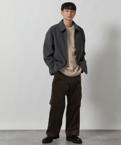 LAKOLE(ラコレ)の「【セットアップ可】ツイルコールワークパンツ / 592200(その他パンツ・メンズ・オフホワイト/ダークブラウン/ネイビー/ブラック・LARGE/MEDIUM)」の13枚目の写真