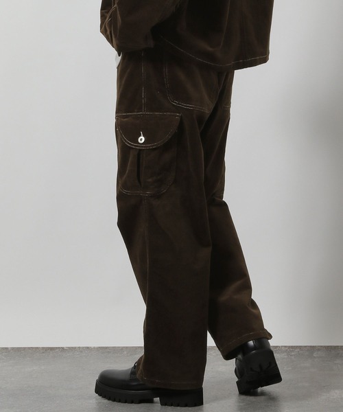 LAKOLE(ラコレ)の「【セットアップ可】ツイルコールワークパンツ / 592200(その他パンツ・メンズ・オフホワイト/ダークブラウン/ネイビー/ブラック・LARGE/MEDIUM)」の15枚目の写真