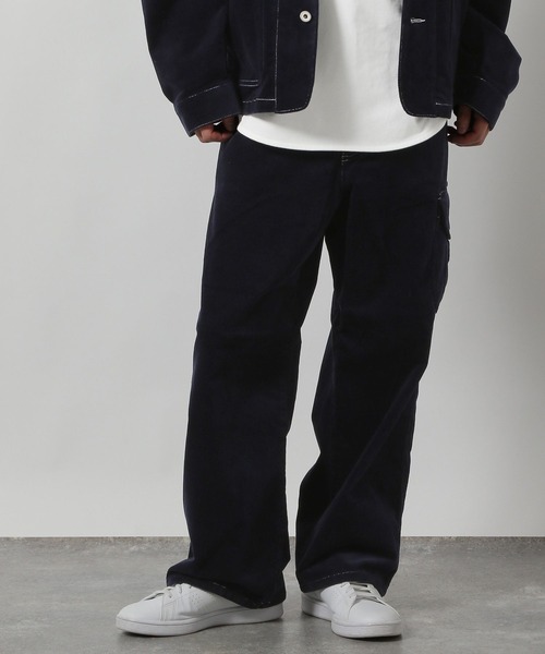 LAKOLE(ラコレ)の「【セットアップ可】ツイルコールワークパンツ / 592200(その他パンツ・メンズ・オフホワイト/ダークブラウン/ネイビー/ブラック・LARGE/MEDIUM)」の18枚目の写真