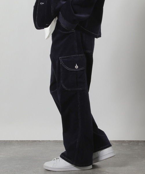 LAKOLE(ラコレ)の「【セットアップ可】ツイルコールワークパンツ / 592200(その他パンツ・メンズ・オフホワイト/ダークブラウン/ネイビー/ブラック・LARGE/MEDIUM)」の19枚目の写真