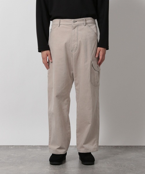 LAKOLE(ラコレ)の「【セットアップ可】ツイルコールワークパンツ / 592200(その他パンツ・メンズ・オフホワイト/ダークブラウン/ネイビー/ブラック・LARGE/MEDIUM)」の20枚目の写真