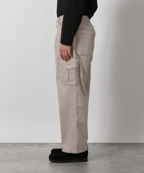 LAKOLE(ラコレ)の「【セットアップ可】ツイルコールワークパンツ / 592200(その他パンツ・メンズ・オフホワイト/ダークブラウン/ネイビー/ブラック・LARGE/MEDIUM)」の21枚目の写真