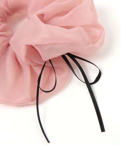 LOWRYS FARM（ローリーズファーム）の「ドットリボンツキシュシュ  605359（シュシュ・レディース・ホワイト/ブラック/ライトブルー/ピンク系その他・FREE）」の12枚目の写真