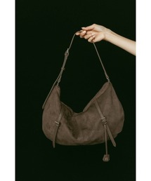 suede moon bag