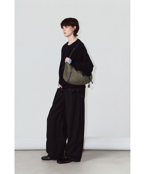 Knuth Marf(クヌースマーフ)の「suede moon bag(ショルダーバッグ・レディース・ブラウン/グレー・FREE)」の10枚目の写真