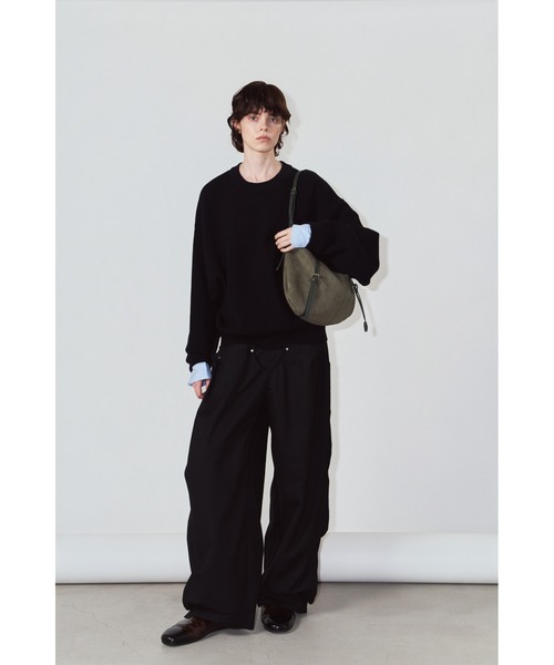 Knuth Marf(クヌースマーフ)の「suede moon bag(ショルダーバッグ・レディース・ブラウン/グレー・FREE)」の11枚目の写真