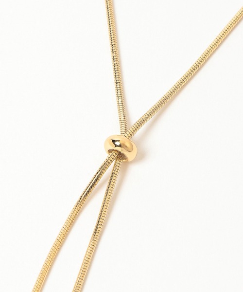 HARE(ハレ)の「マルチロングチェーンネックレス(HARE)(ネックレス・レディース・ゴールド/シルバー・FREE)」の11枚目の写真
