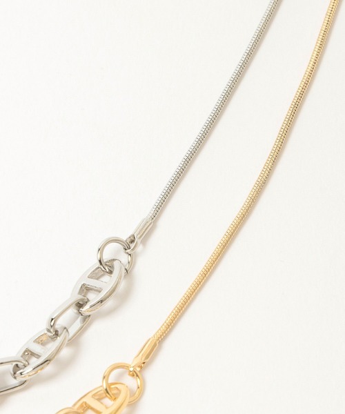 HARE(ハレ)の「マルチロングチェーンネックレス(HARE)(ネックレス・レディース・ゴールド/シルバー・FREE)」の5枚目の写真