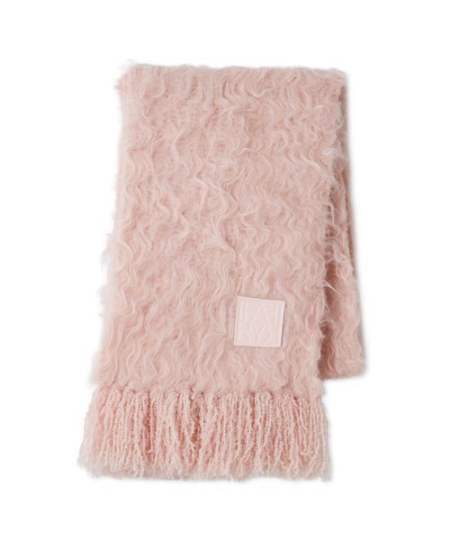 セール】ブラッシュシャギーニットマフラー（ストール/ショール