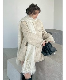 FRAY I.D | ブラッシュシャギーニットマフラー(ストール/ショール)