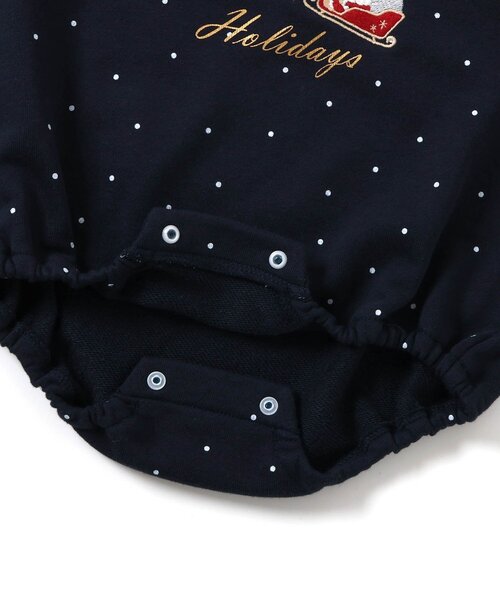 apres les cours(アプレレクール)の「【リンク】クリスマスモチーフボディースーツ(ロンパース・キッズ・レッド/ネイビー・80)」の19枚目の写真