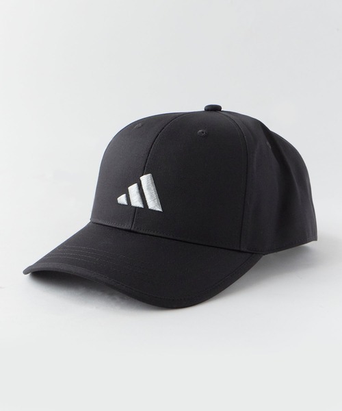adidas(アディダス)の「adidas/アディダス カーブバイザー ロゴ刺繍 6パネルキャプ(キャップ・メンズ・ネイビー/ホワイト系その他/ブラック系その他/ブラック系その他2・M/L)」の20枚目の写真
