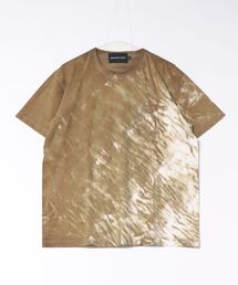 【RES】【HIROYUKI OBARA】USｺｯﾄﾝTｼｬﾂ 絞りﾑﾗ染加工