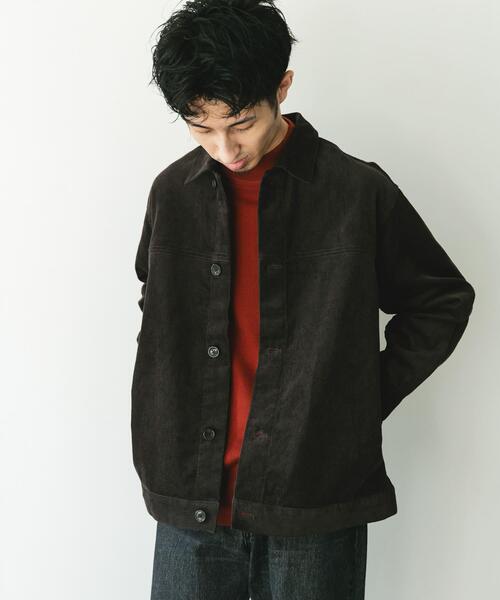 URBAN RESEARCH DOORS(アーバンリサーチドアーズ)の「コーデュロイ トラッカージャケット(その他アウター・メンズ・ブラウン/モカ/チャコールグレー・LARGE/MEDIUM)」の9枚目の写真