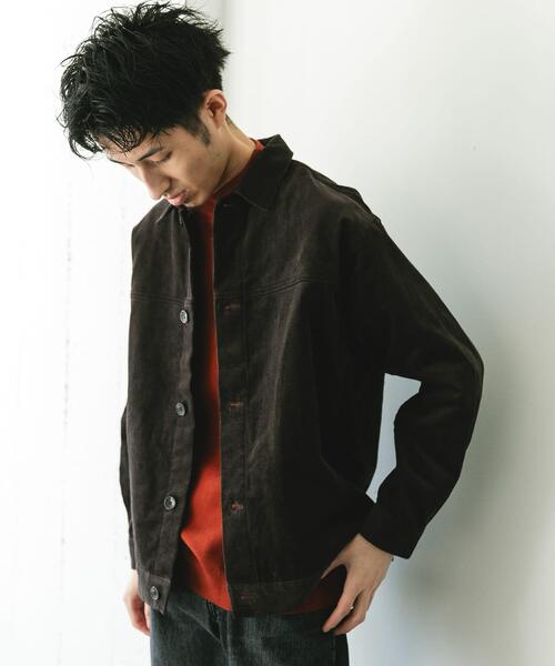 URBAN RESEARCH DOORS(アーバンリサーチドアーズ)の「コーデュロイ トラッカージャケット(その他アウター・メンズ・ブラウン/モカ/チャコールグレー・LARGE/MEDIUM)」の10枚目の写真