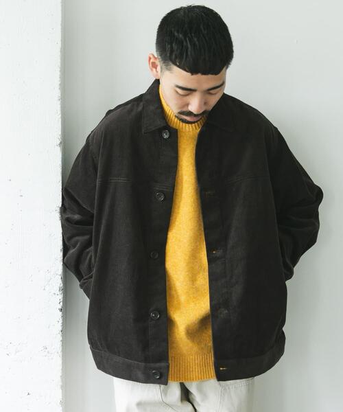 コーデュロイ トラッカージャケット（その他アウター）｜URBAN
