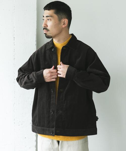 URBAN RESEARCH DOORS(アーバンリサーチドアーズ)の「コーデュロイ トラッカージャケット(その他アウター・メンズ・ブラウン/モカ/チャコールグレー・LARGE/MEDIUM)」の15枚目の写真