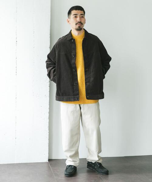 URBAN RESEARCH DOORS(アーバンリサーチドアーズ)の「コーデュロイ トラッカージャケット(その他アウター・メンズ・ブラウン/モカ/チャコールグレー・LARGE/MEDIUM)」の17枚目の写真