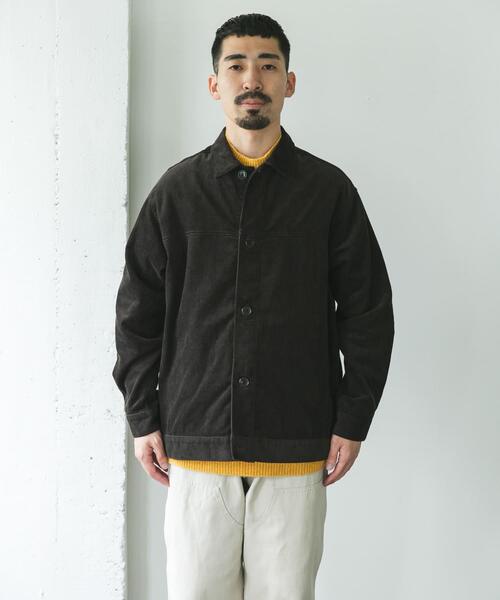URBAN RESEARCH DOORS(アーバンリサーチドアーズ)の「コーデュロイ トラッカージャケット(その他アウター・メンズ・ブラウン/モカ/チャコールグレー・LARGE/MEDIUM)」の18枚目の写真