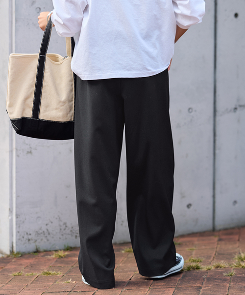 FRAMeWORK（フレームワーク）の「≪追加/ 手洗い可≫TWギャバリラックスパンツ 2（スラックス・レディース・ブラック/ベージュ/ブラウン・36/34/40/38）」の14枚目の写真