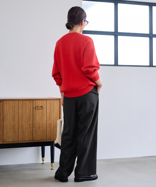 FRAMeWORK（フレームワーク）の「≪追加/ 手洗い可≫TWギャバリラックスパンツ 2（スラックス・レディース・ブラック/ベージュ/ブラウン・36/34/40/38）」の17枚目の写真