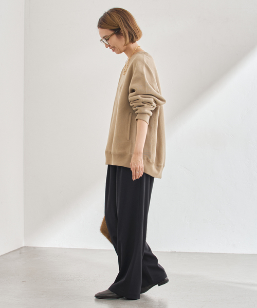 セール】≪追加/ 手洗い可≫TWギャバリラックスパンツ 2（スラックス